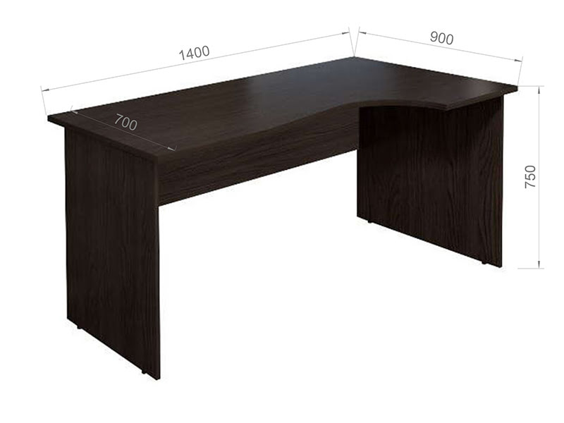 Угловой стол (правый) СМ4.0П (18637)